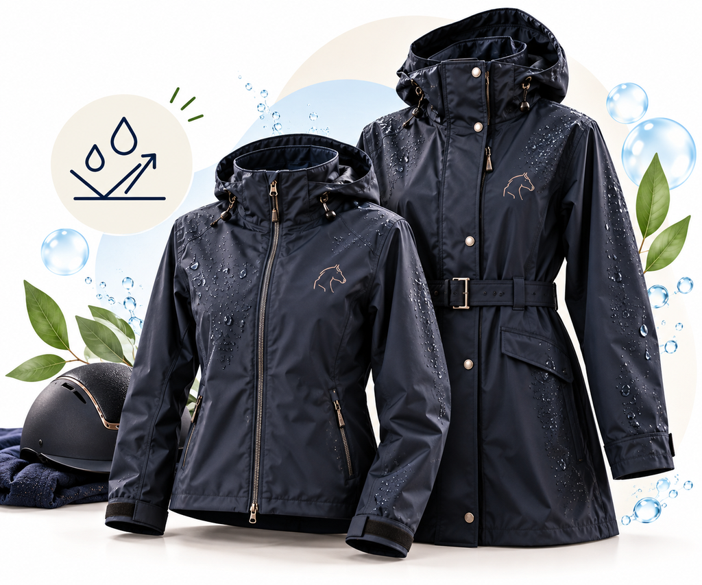 Cavalier - Veste imperméable + traitement déperlant